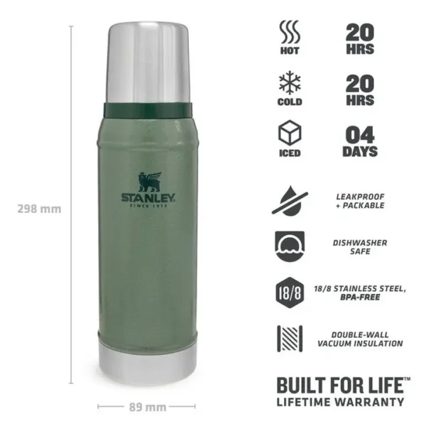 فلاسک استنلی CLASSIC LEGENDARY 0.75L - Image 3