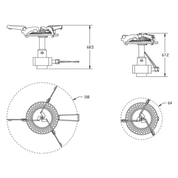 سرشعله فایرمپل مدل FMS -116 - 8
