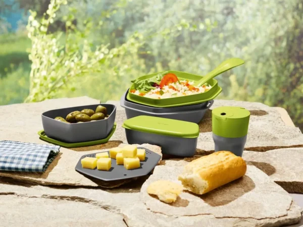 ست ظروف سفری کریویت Crivit Camping Dining Set - Image 2