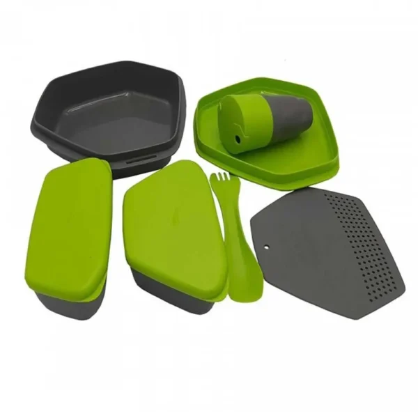 ست ظروف سفری کریویت Crivit Camping Dining Set