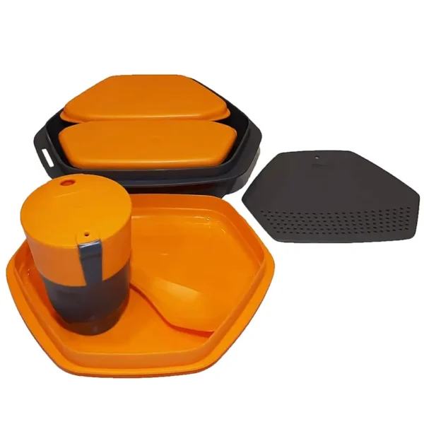 ست ظروف سفری کریویت Crivit Camping Dining Set - Image 6