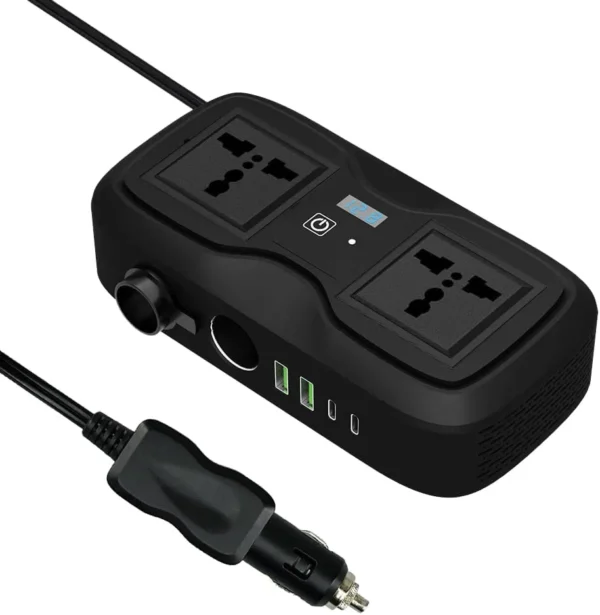اینورتر فندکی خودرو گرین لاین مدل GC-233 توان 200 وات - Image 3