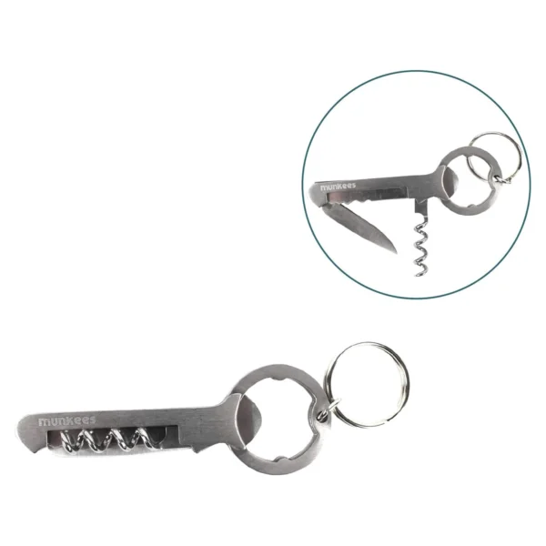 جا کلیدی مانکیز Munkees Opener – 3 Functions of Corkscrew - Image 2