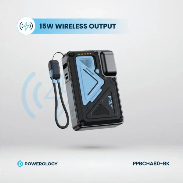 شارژر و پاوربانک 10000mAh پاورولوژی Powerology PPBCHA80-BK - Image 9