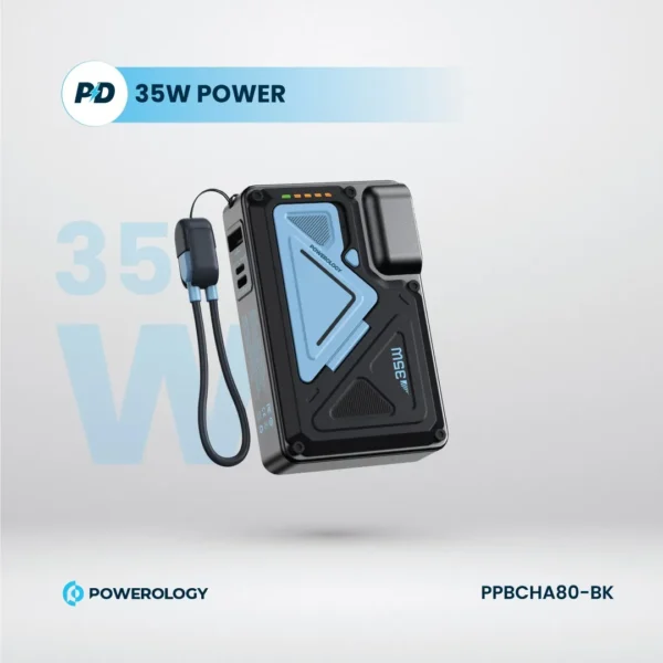 شارژر و پاوربانک 10000mAh پاورولوژی Powerology PPBCHA80-BK - Image 7