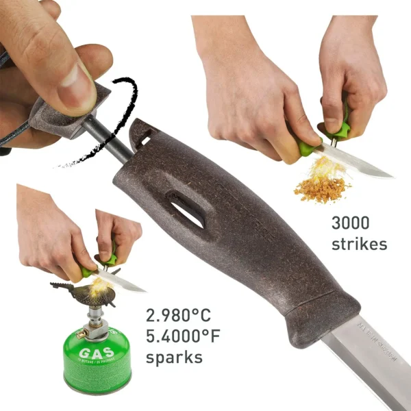 چاقو و چخماق LIGHT MY FIRE مدل FIREKNIFE - Image 9