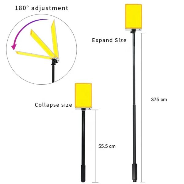 چراغ کمپینگ کانپکس 1000 وات مدل FR 24 COB RF - Image 9