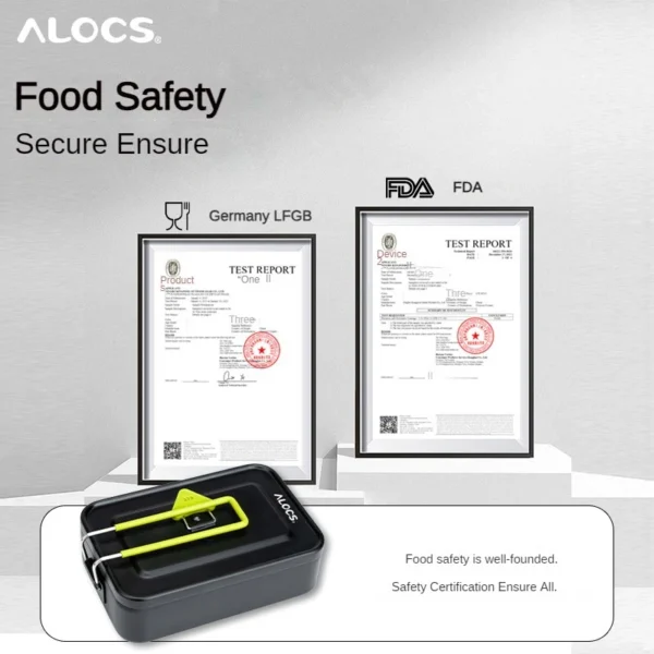 ست ظروف غذای کمپینگ آلوکس ALOCS TW-140-CS - Image 2