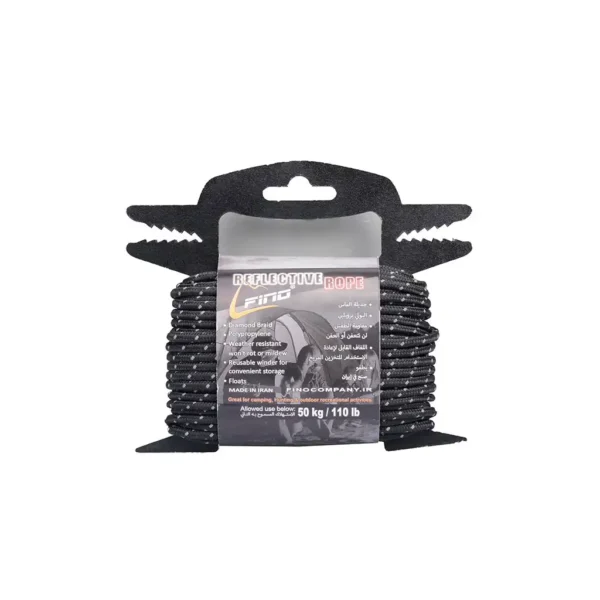 طناب ۲۰ متری شب نما فینو FIno Reflective Rope - Image 5