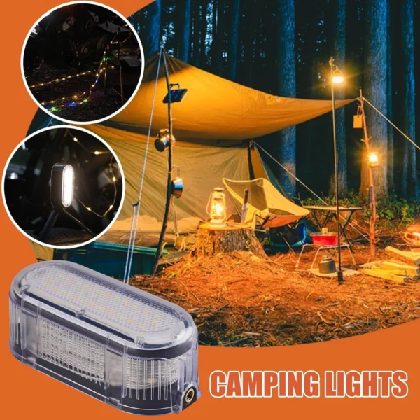 ریسه و چراغ کمپینگ چندمنظوره Multifunctional Camping Light - Image 2