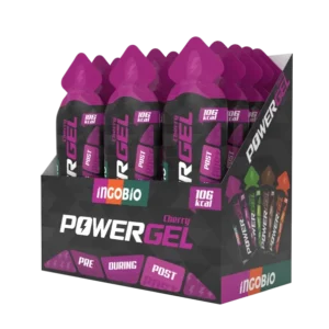 پاور ژل اینگوبایو با طعم گیلاس inGOBio PowerGel Cherry
