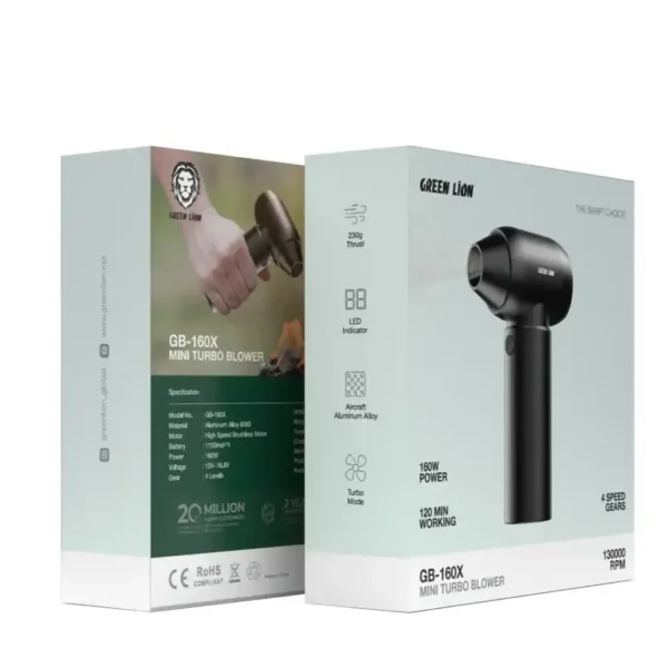 جت فن مینی توربو گرین لاین مدل GB-160X - Image 2